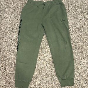 LRG Olive Green Sweatpants Size Medium